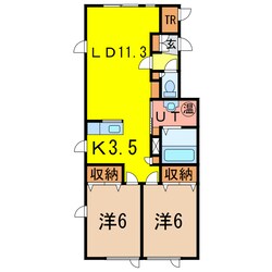 シエテカーサの物件間取画像